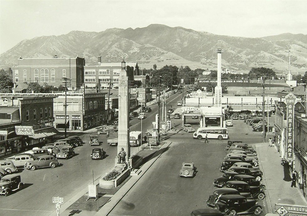 Vintage capture of the quaint and charming 'hood. - UTAH HISTORICAL SOCIETY