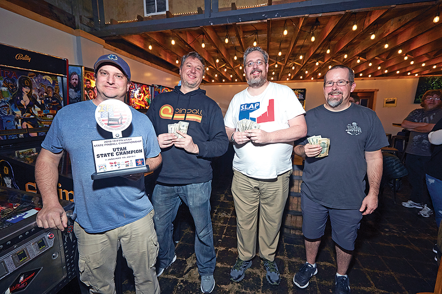 Left to right: Mike Lund, Dan Newman, Mark Laird and Steve Strom. - STEVEN VARGO