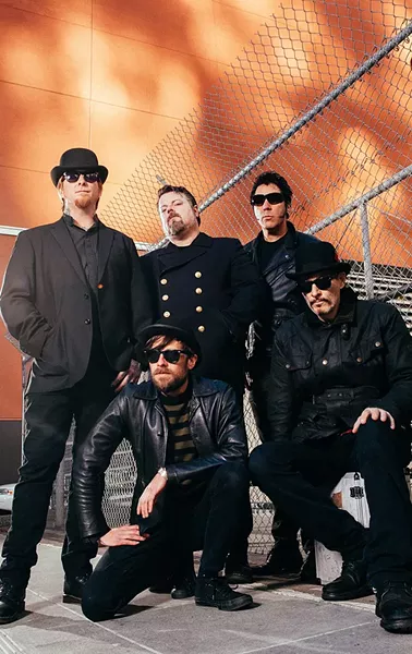 Chrome’s Aleph Kali, Lou Minatti, Tommy L. Cyborg, Steve Fishman and Helios Creed. - JEREMY HARRIS