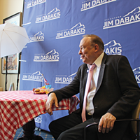 Salt Lake City mayoral hopeful Jim Dabakis says his arguments on the Take 2 podcast allow him to preach his liberal doctrine to a conservative choir. "We as liberals and progressive people are too silent," he says, adding that he thinks he bests his counterpart, Greg Hughes, most of the time.