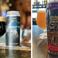 Offset Drawn to the Dark Coffee Milk Stout and Beer Zombies Hazeoleum