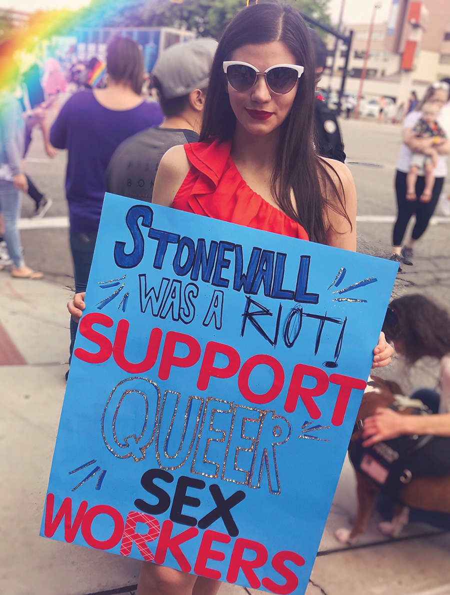 "Sex workers face increased rates of homicide, of rape, of assault," Magdalene Collective's Kyli Rodriguez-Cayro says. "Being a queer sex worker is more dangerous. Being a sex worker of color is more dangerous." - COLIN DIVELY