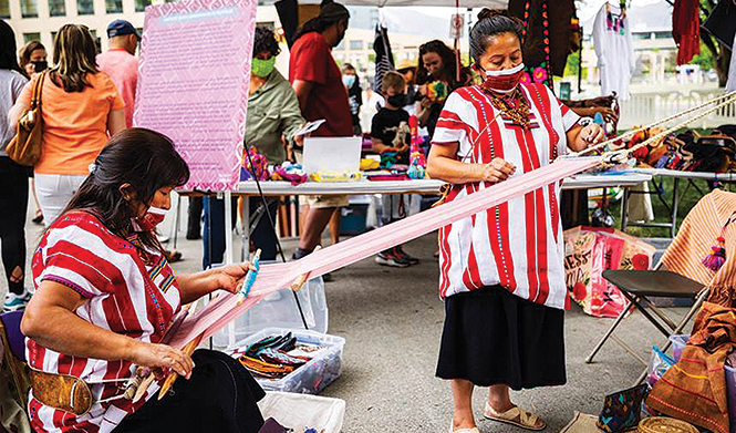 The Living Traditions festival adopted a multi-venue format for its 2021 event - TRISTAN SADLER