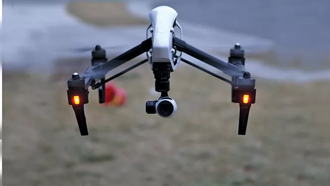 One of Stunning Heights' drones