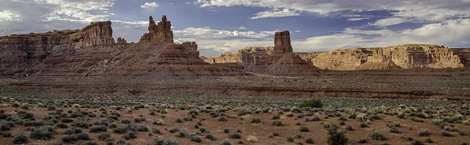 Plain on Valley of the Gods.