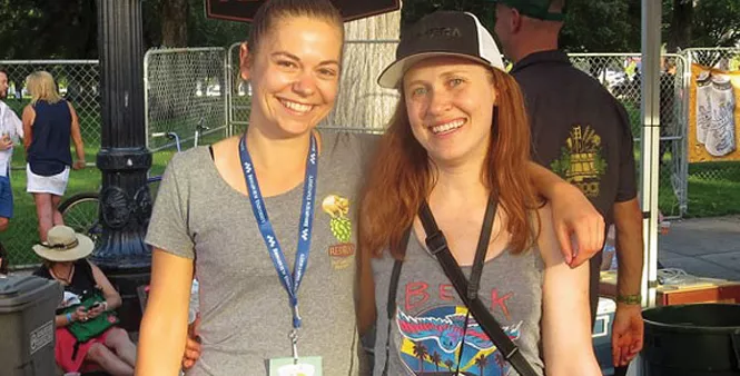 Crafty Beer Girls Lauren Lerch and Jenni Shafer - VIA REDROCKBREWING.COM