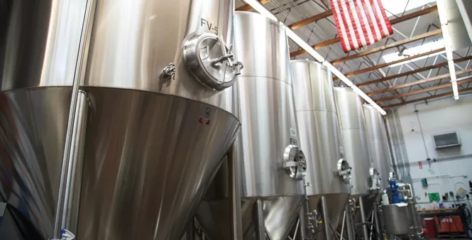 7. Fermentation tanks