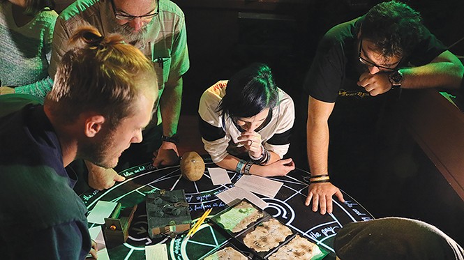 Chthulu’s Library of Horror Adventure at Mystery Escape Room - JONATHAN PARDEW