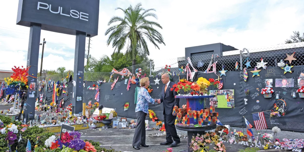 Originally, the 2016 Pulse shooter intended to target Disney World, before killing 49 people in the Orlando, Fla., nightclub. - OFFICIAL DHS PHOTO
