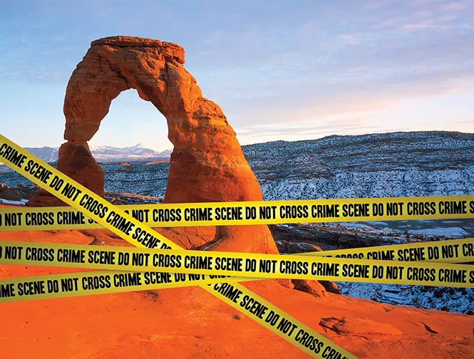 Arches inspires Scott Graham’s next novel. - NPS.ORG/DEREK CARLISLE