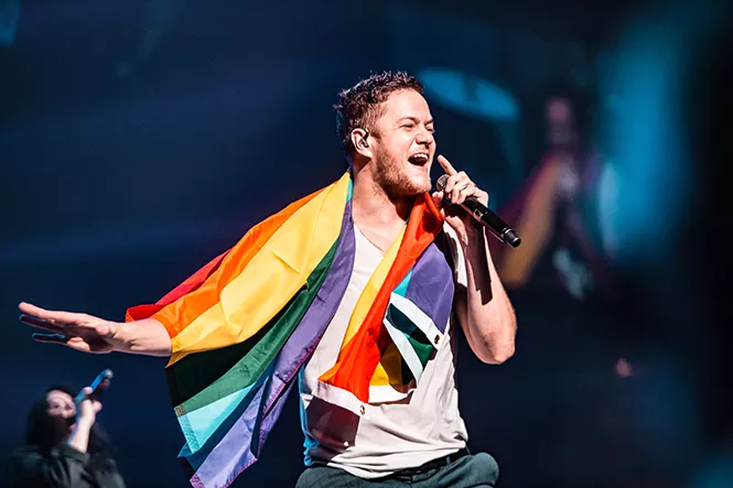 Dan Reynolds of Imagine Dragons. - LANCE LOWRY