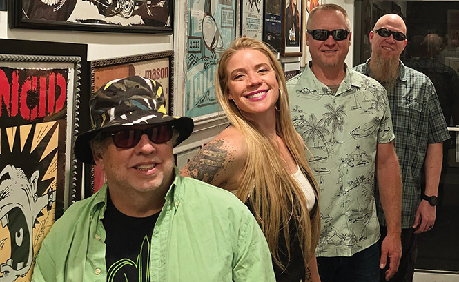 The Glitter Bombs local music feature - Vimarsana News