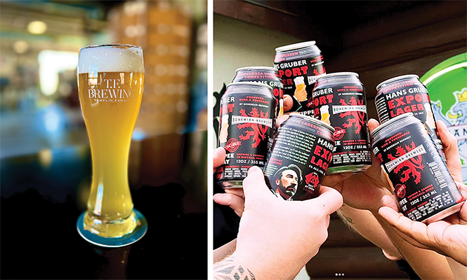 Bohemian Brewery Hans Gruber Export Lager and Templin Family Ethereal Leichte Weisse - Vimarsana News