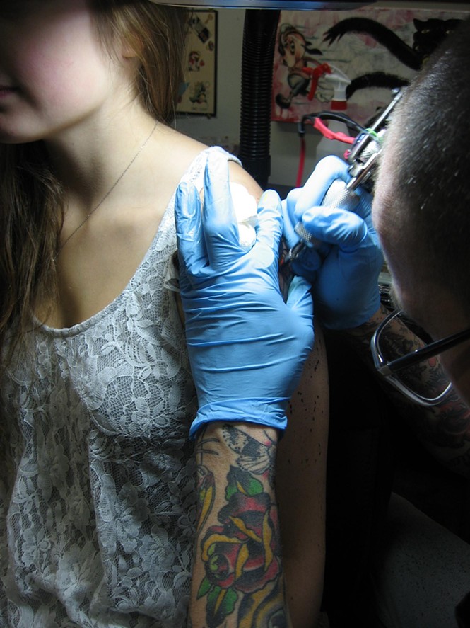 Cathedral Tattoo: 1/7/12