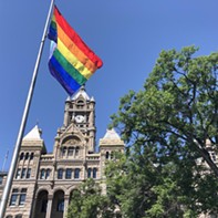 A Rainbow Over City Hall