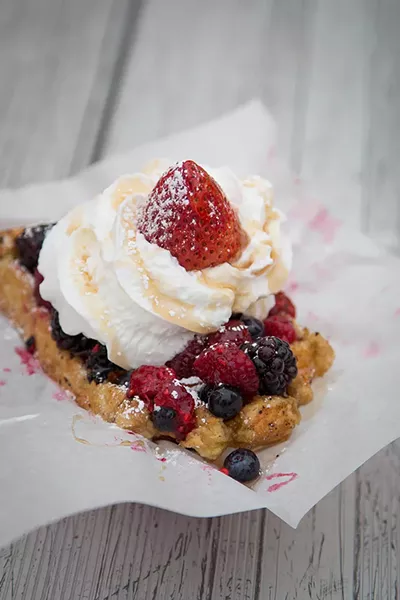 Waffle House Berry Waffle - REBEKAH STEVENS