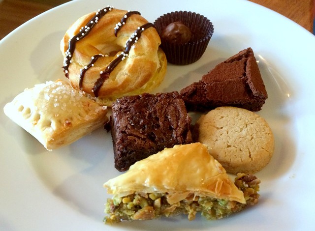 A  judicious selection of desserts - ALICE LEVITT