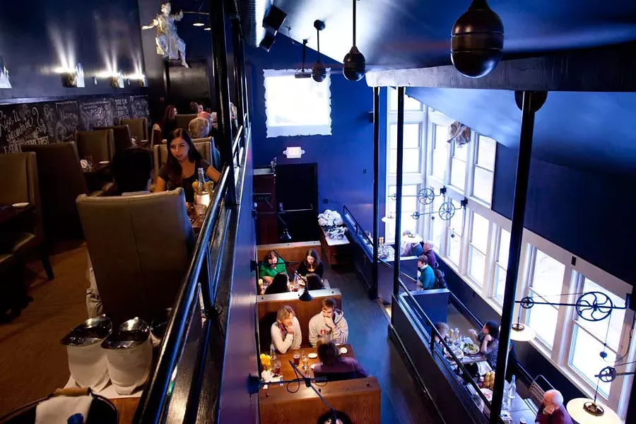 All three levels at the Lobby - MATTHEW THORSEN