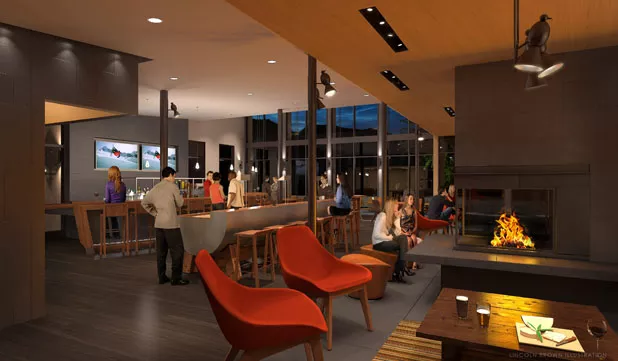 Artist rendering of The Roost