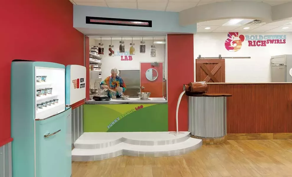 Ben & Jerry's Flavor Lab, Waterbury - COURTESY OF SUSAN TEARE