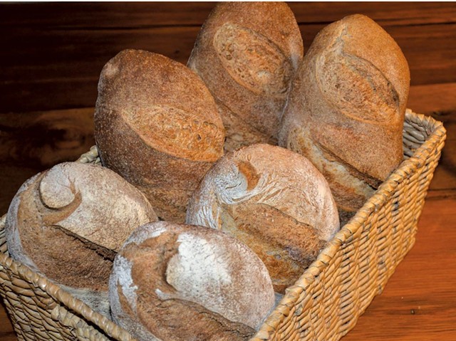 Bread from Backdoor Bakery - COURTESY OF DEAN MIENKE