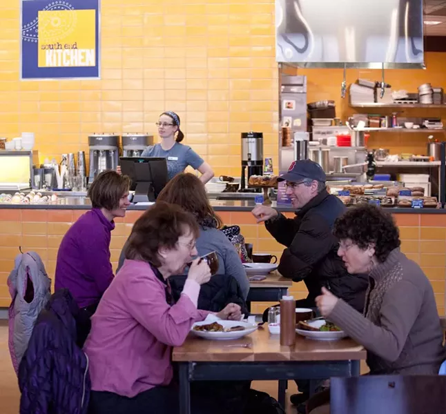 Breakfast at the South End Kitchen - MATTHEW THORSEN