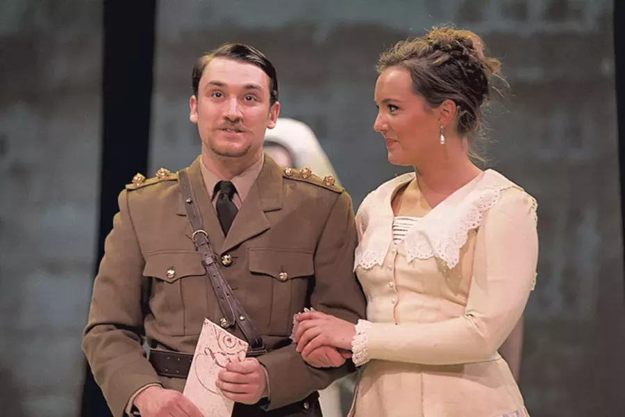 Brice Guerriere and Lida Benson - COURTESY OF DOK WRIGHT PHOTOGRAPHY