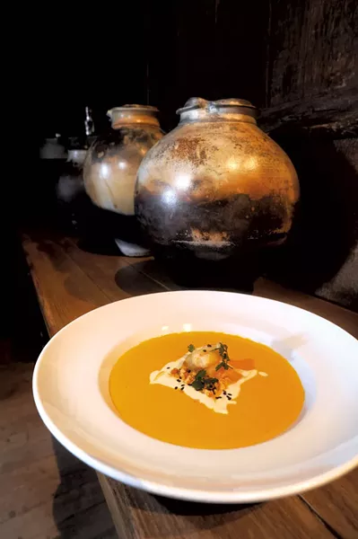 Carrot-ginger soup - JEB WALLACE-BRODEUR