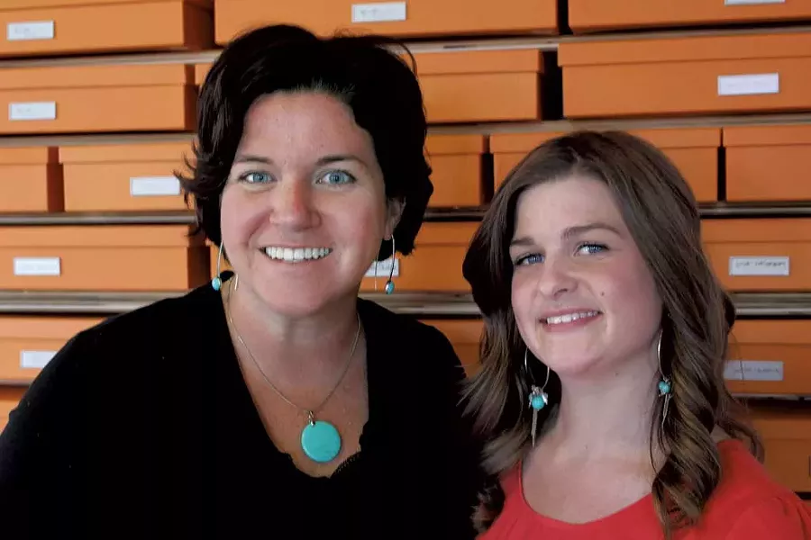 Christine Burdick and Kaitlin Mangan - COURTESY OF DON EGGERT