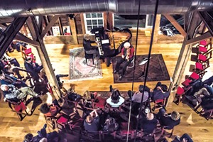 Concert in the Arts Center barn - COURTESY OF EMMY WALDEN FOX PHOTOGRAPHY
