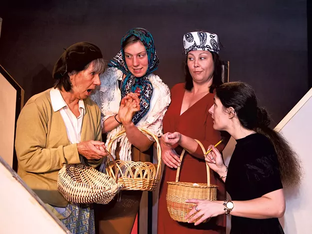 theater review: under milk wood, parish players theater