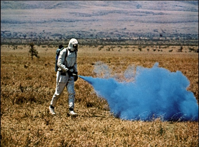 Even the blue stuff doesn't work against the ants of Phase IV. - PARAMOUNT PICTURES