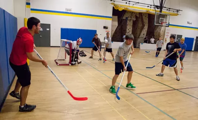 Floor Hockey Fever Hits Vermont Outdoors Recreation Seven