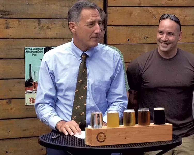Gov. Peter Shumlin - COURTESY OF FARMHOUSE TAP & GRILL
