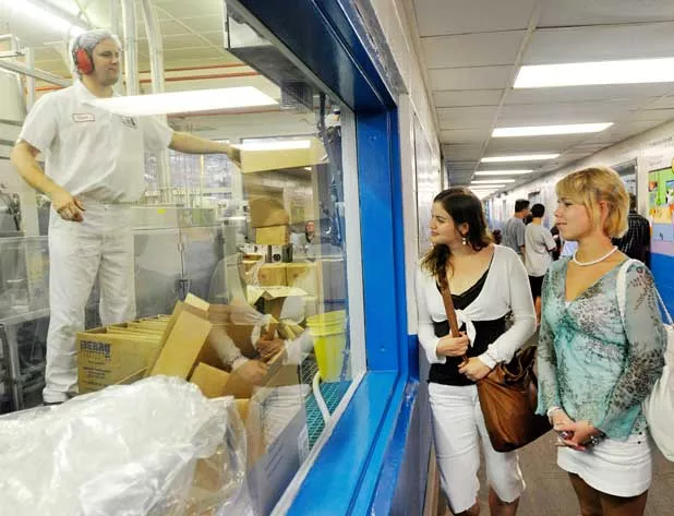 Inside the Cabot Facility
