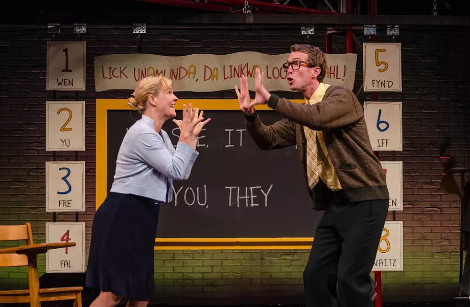 Kelly McAndrew, Adam Harrington - PHOTOS BY TAYLOR CRICHTON; COURTESY DORSET THEATRE FESTIVAL