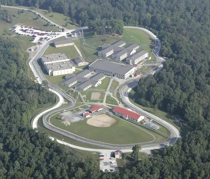 Lee Adjustment Center in Beattyville, Ky. - COURTESY OF CHARLES BERTRAM/LEXINGTON HERALD-LEADER