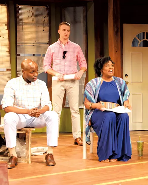 Left to right: Jarvis Green, Tyler Caffall and Ashley Everage - COURTESY OF ALLISON BROWN