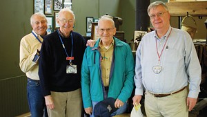 Left to right: John Schneck, Bob Picher, Ozzie La Mothe and John Danley