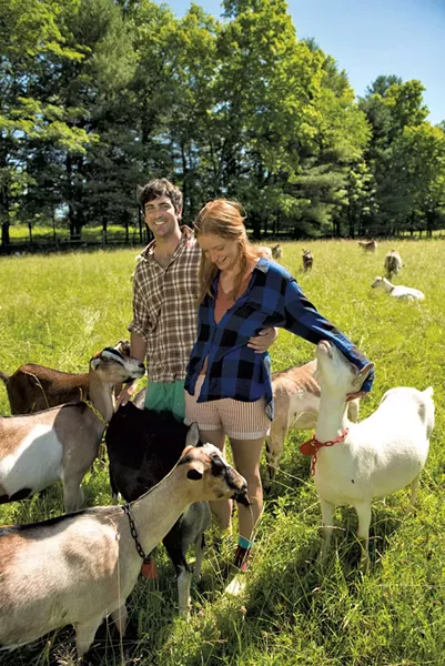 Luke Farrell and Louisa Conrad - COURTESY OF ALISSA HESSLER
