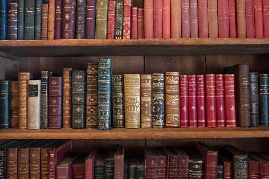 Marianna Holzer's collection of family books - OLIVER PARINI