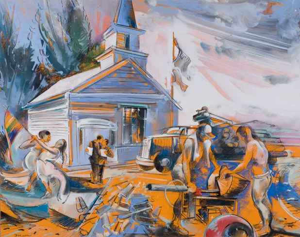 “Marriage: American Split,” by David Brewster
