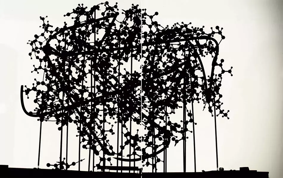 "Molecular Model of Sperm Whale Myoglobin, SirJohn Kendrew, c. 1972" - COURTESY OF MEDICAL RESOURCE COUNCIL-LABORATORY OF MOLECULAR BIOLOGY, CAMBRIDGE