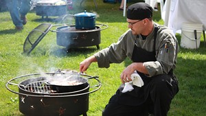 Participants in the 2010 Adirondacks are Cookin' Out event