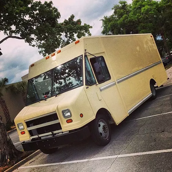 Phantom Truck pre-blue paint job - COURTESY OF MATT SARGENT