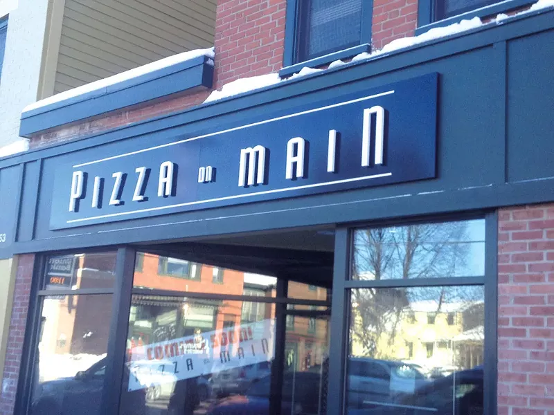 COURTESY OF PIZZA ON MAIN