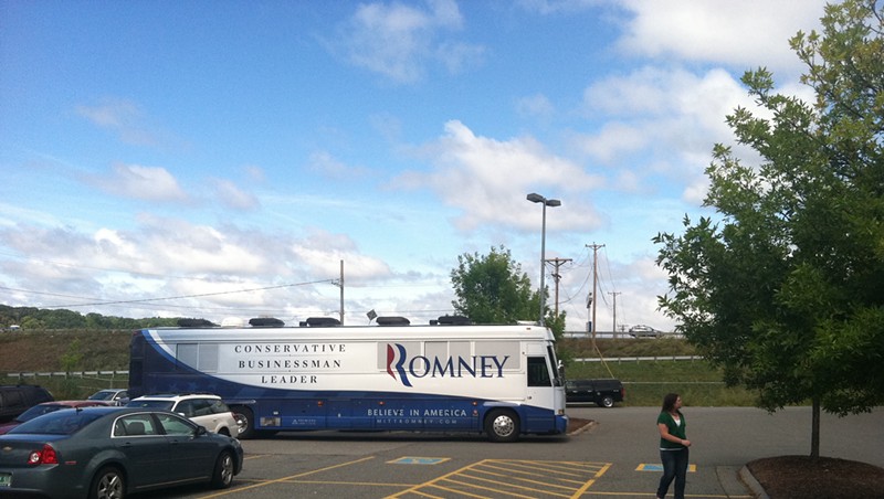 Reporter's Notebook: Kind Of Sort Of Covering Romney At A Hardware Store