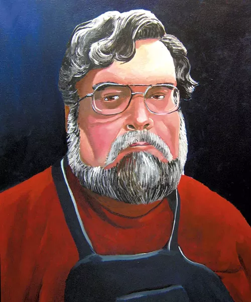 Self-portrait - ROBERT WALDO BRUNELLE JR.