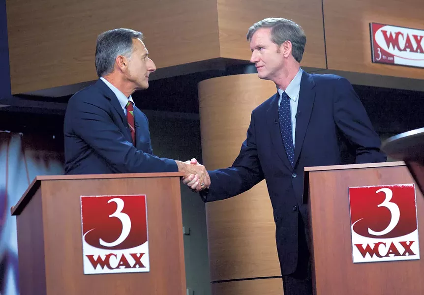 Shumlin and Scott Milne - MATTHEW THORSEN