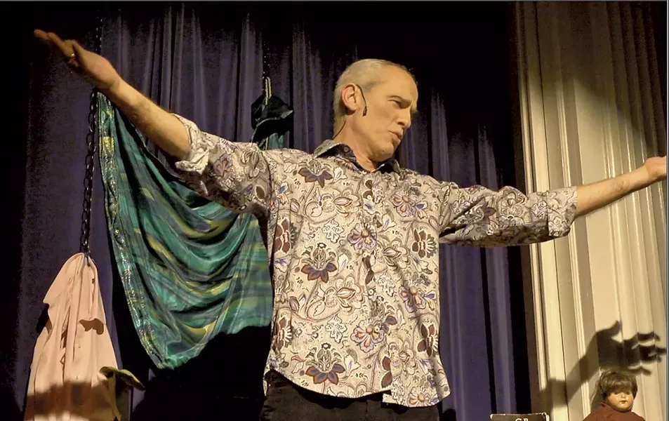 Steve Cadwell in a performance of Wild and Precious - COURTESY OF JOE LEVINE